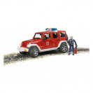 Внедорожник Jeep Wrangler Unlimited Rubicon Пожарная с фигуркой