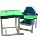 BABYS Стул-стол для кормления FROGGY Зеленый FROGGY