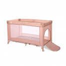 Кровать - манеж Lorelli TORINO 1 Розовый / Misty ROSE 2122 Розовый / Misty ROSE 2122 Розовый / Misty
