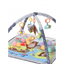 Развивающий коврик для новорожденного "Play Ground Gym", детский игровой коврик-манеж 