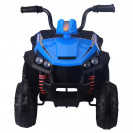 ZHEHUA Электроквадроцикл 6V/4.5Ah*2,40W*2,колеса EVA,MP3.,кож.сид.,амортиз.,86*56*66 см,Синий/BLUE S