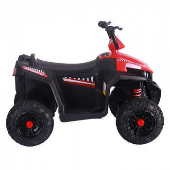 ZHEHUA Электроквадроцикл 6V/4.5Ah*2,40W*2,колеса EVA,MP3.,кож.сид.,амортиз.,86*56*66 см,Красный/RED