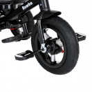 PITUSO Велосипед трехколесный Rumba Black/Черный, AIR, 12"/10" SG6016-Black