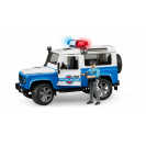 Внедорожник Land Rover Defender Station Wagon Полиция с фигуркой