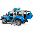Внедорожник Land Rover Defender Station Wagon Полицейская с фигуркой