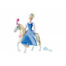 Disney Princess. Фигурки Принцессы в наборе с конем и акс. для прогулок(наряд,расч.для коня и др.)