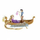 Disney Princess. Фигурки Рапунцель и Флинна в наборе "Прогулка на лодке" с акес.