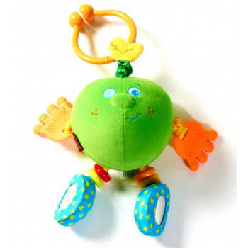 (411) Развив игрушка зеленое Яблочко Энди,серия Друзья фрукты