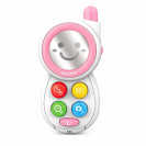 HAUNGER Игрушка развивающая Мобильный телефон Pink/Розовый (свет.звук) 8*4*15 см (в кор.72 шт.) HE05